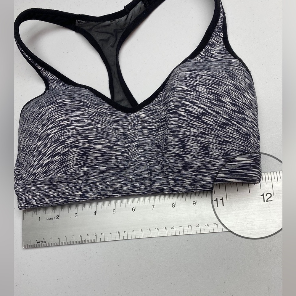 BLK/WHT Racer Back Wireless, S *P1076